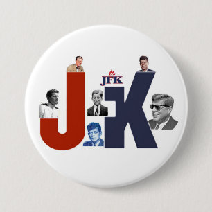 JFK 100 år Knapp