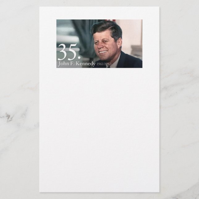 JFK 35 BREVPAPPER (Framsida)