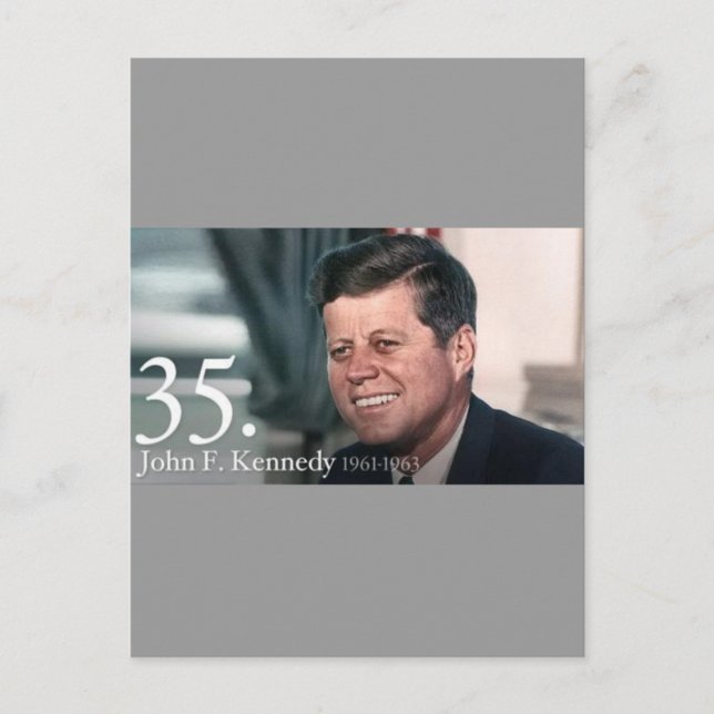 JFK 35 VYKORT (Framsida)