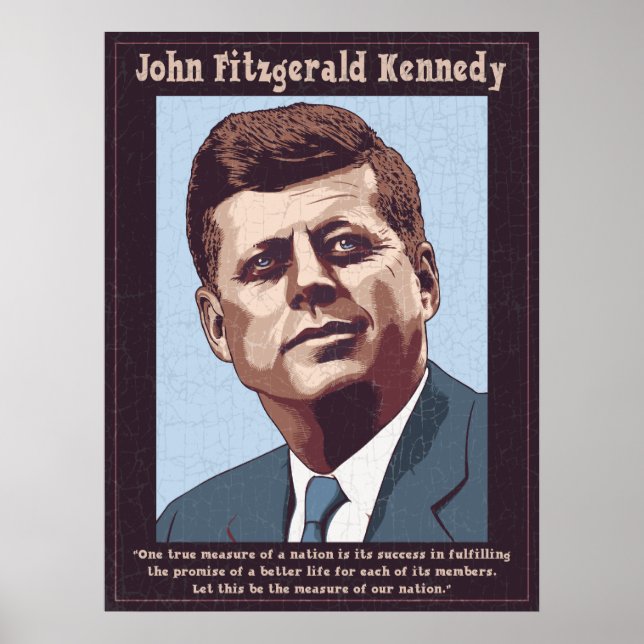JFK - Åtgärd Poster (Framsidan)