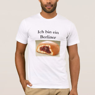 JFK Berliner för Ich tunnaein T Shirt