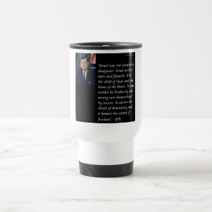 JFK & Berömd Citat om Israel Resemugg