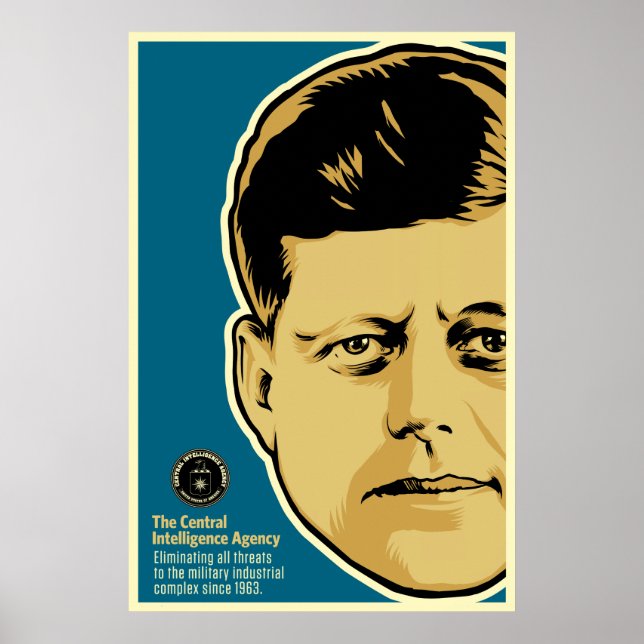 JFK CIA-Poster Poster (Framsidan)