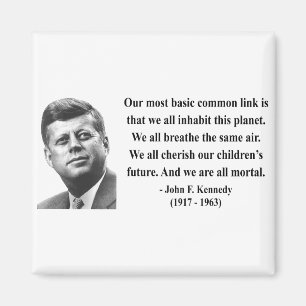 JFK-citationstecken 2b Magnet