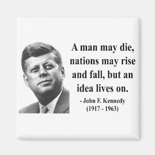 JFK-citationstecken 4b Magnet
