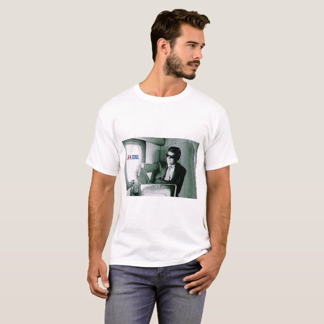 JFK-Coola T-shirt (Hel framsida)