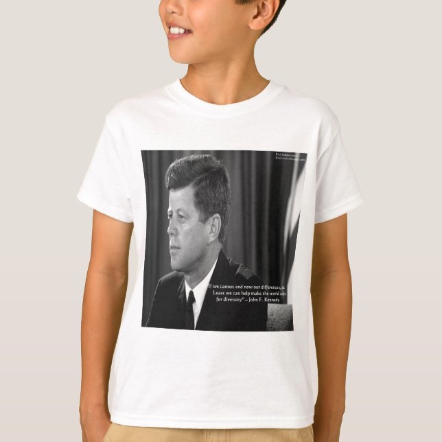 JFK-differens/diversifieringsoffert Tee Shirt (Framsida)