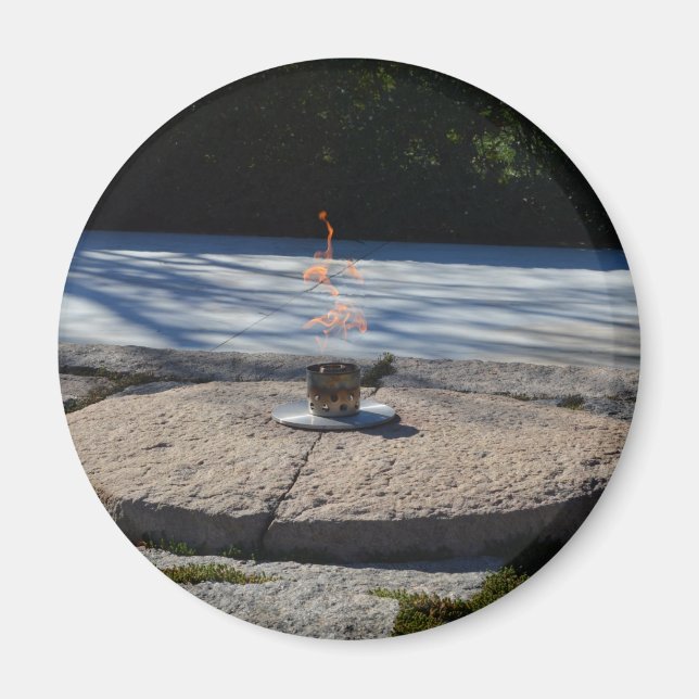 JFK EInternal Flame Magnet (Framsidan)