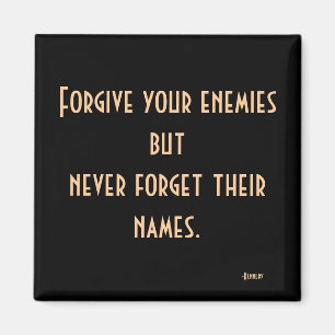 JFK Enfibers Quote Magnet