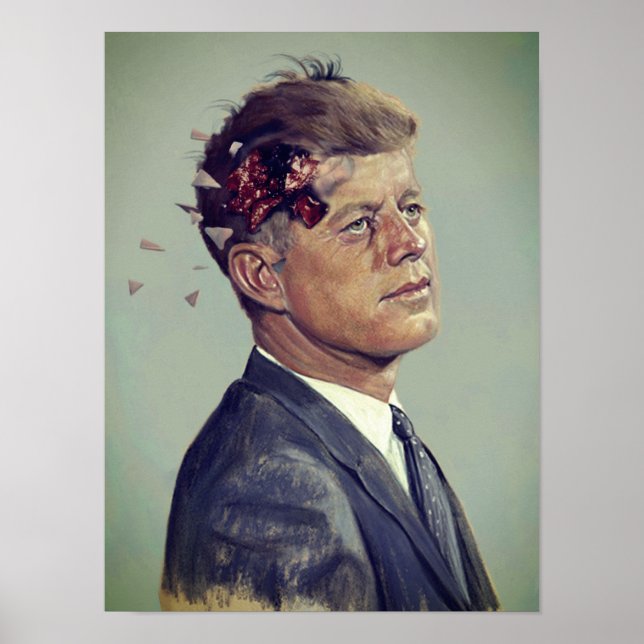 JFK Fatal Moment Poster (Framsidan)