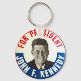 JFK för president - Nyckelring