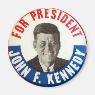 JFK för presidenten - magnet