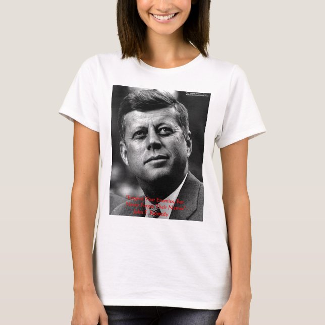 JFK "Förlåt att du inte glömmer" presentationer oc T-shirt (Framsida)