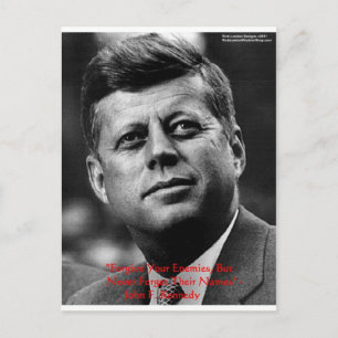 JFK "Förlåt Inte Glöm" Visdoms Citat Gåvor & Kort