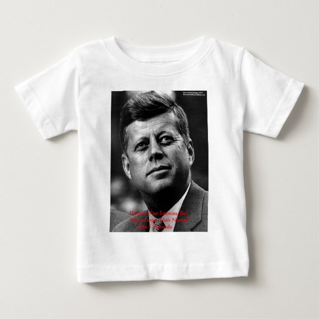 JFK "Förlåt Inte Glöm" Visdoms Citat Gåvor & Kort Tröja (Framsida)