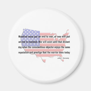 JFK-fredsoffert Magnet
