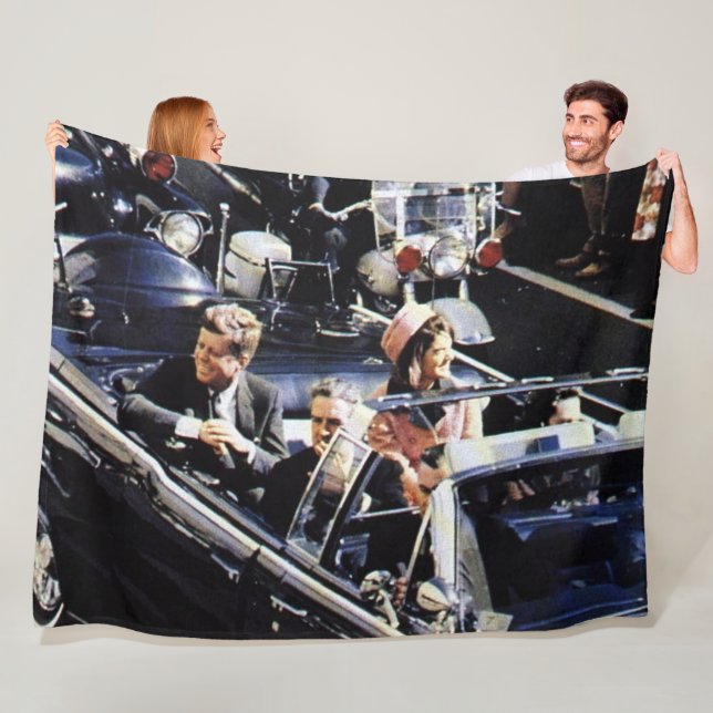 JFK I DALLAS FÖRE FLEECEFILT (På plats)