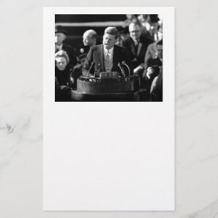 JFK Inaugaration Brevpapper