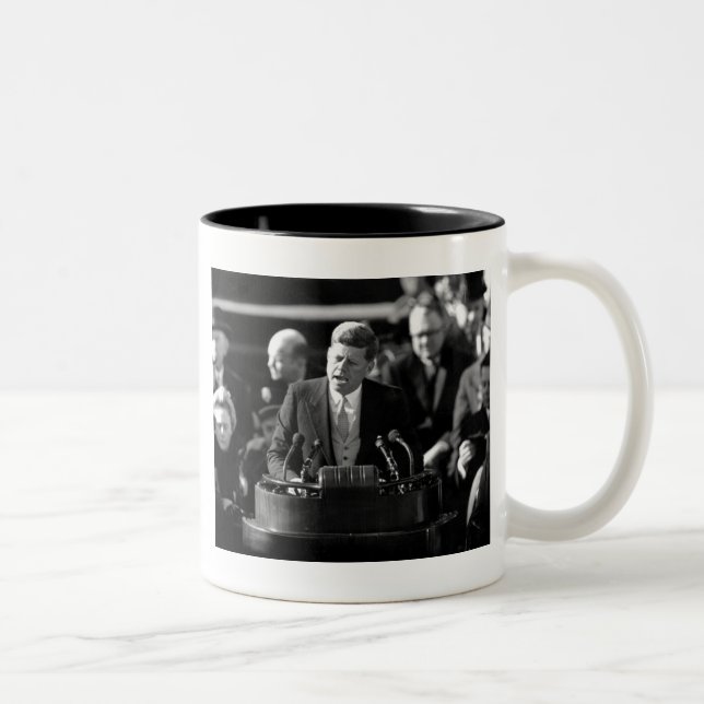 JFK Invigning Två-Tonad Mugg (Höger)