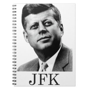 JFK - John F. Kennedy Anteckningsbok Med Spiral