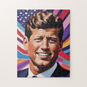 JFK John F. Kennedy Motivational Inspiration Pussel