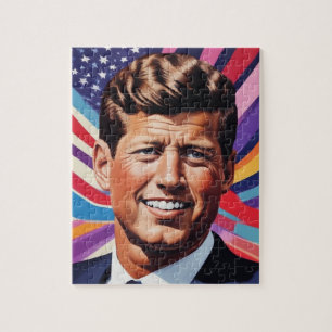 JFK John F. Kennedy Motivational Inspiration Pussel