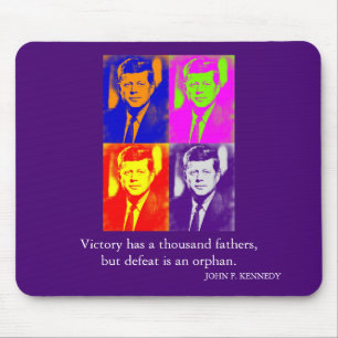 JFK John F. Kennedy Quote Victory Musmatta