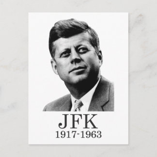 JFK - John F. Kennedy Vykort