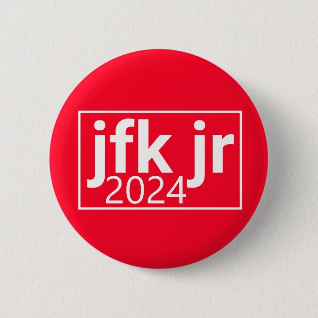 JFK, jr.2024 Knapp (Framsida)