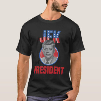 Jfk Kampanj president John F Kennedy T Shirt