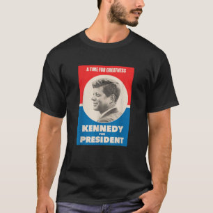 JFK Kennedy är en stor dag för president Ret T Shirt
