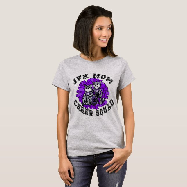 JFK Mamma Cheer Squad T Shirt (Hel framsida)