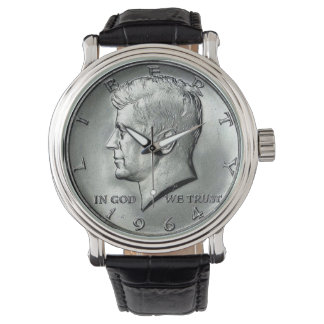 JFK Manar Watch i halvdollar Armbandsur