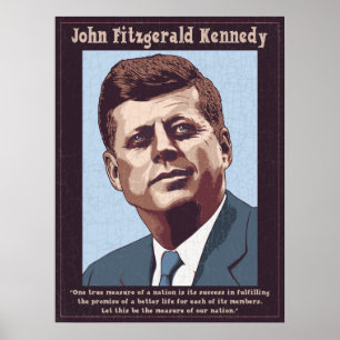 JFK - Mäta Poster