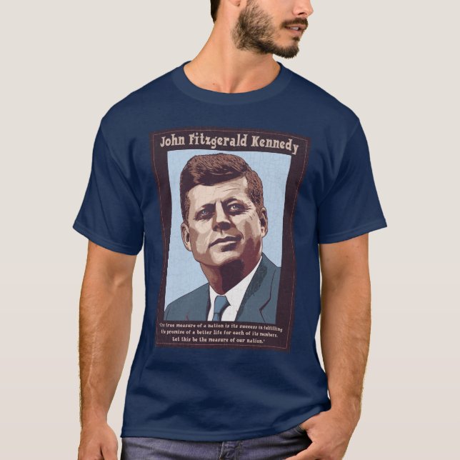 JFK - Mäta Tee Shirt (Framsida)
