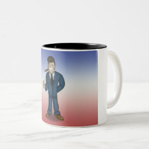 JFK-mugg Två-Tonad Mugg