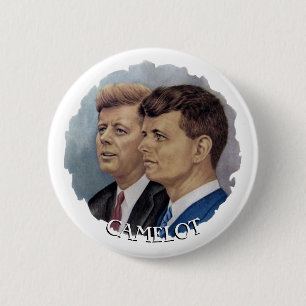 JFK och RFK Knapp