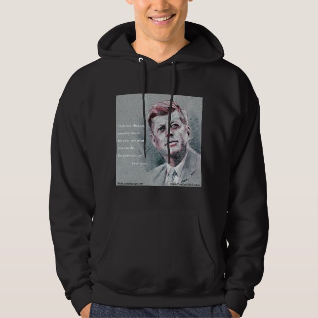 JFK & offert Hoodie (Framsida)