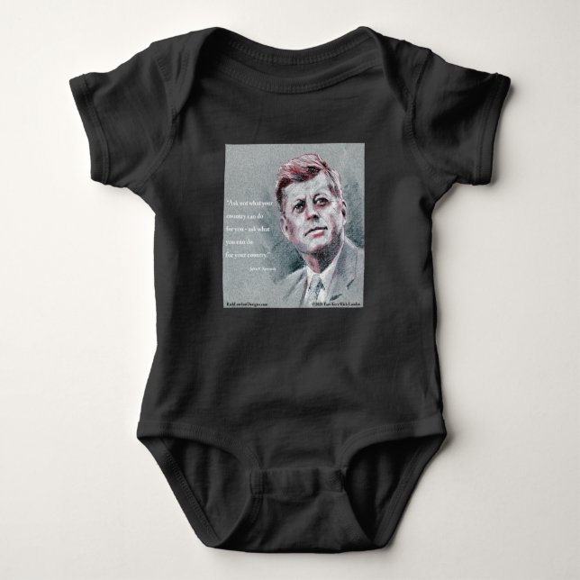 JFK & offert T Shirt (Framsida)