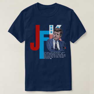 JFK PRESIDENTSÄMBETE T SHIRT