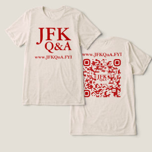 JFK Q&A Tri-Blend SHIRT T