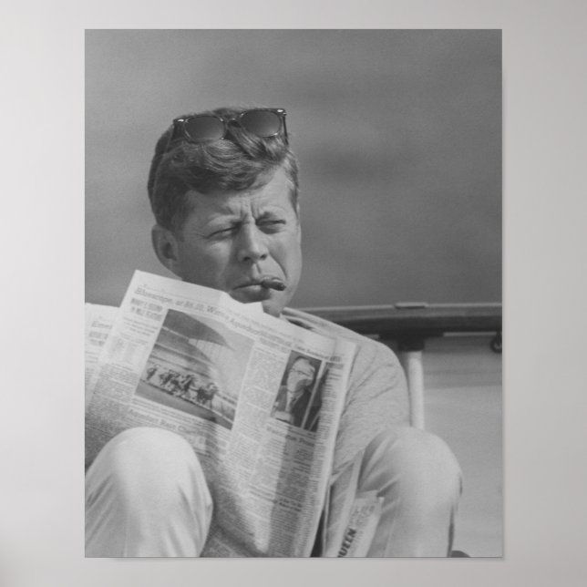 JFK-relaxering utanför Poster (Framsidan)