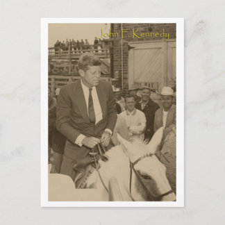 JFK ridning Vykort