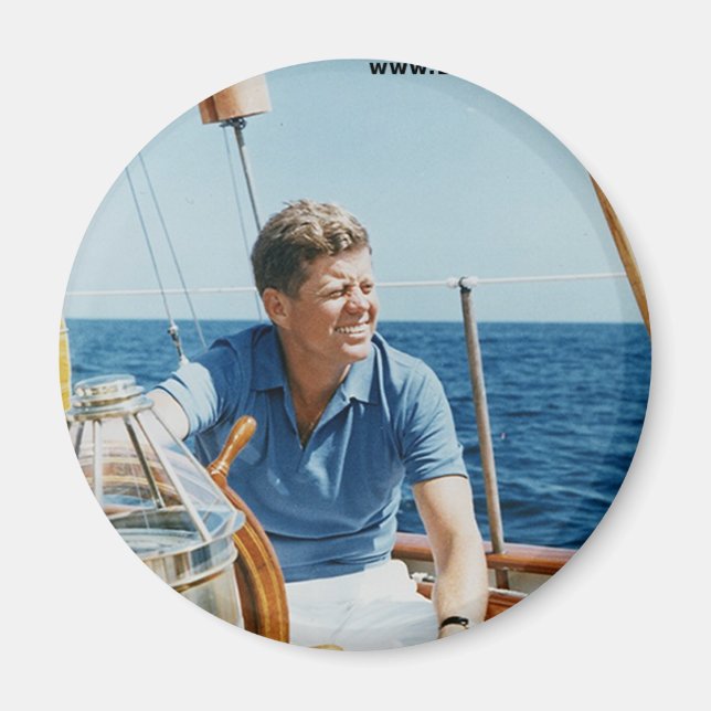 JFK Sailing Magnet (Framsidan)