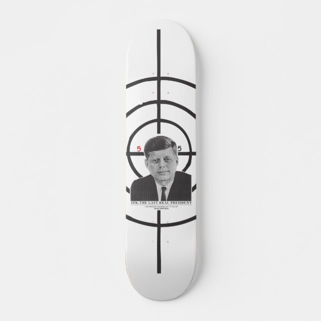 JFK-skateboarddäck Skateboard Bräda 19,5 Cm (Framsida)