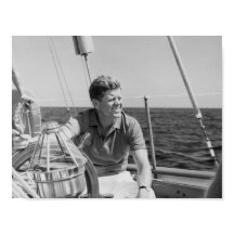 JFK som seglar under kvation