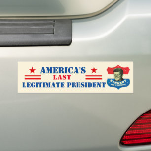 JFK: USA:s senaste legitima president Bildekal