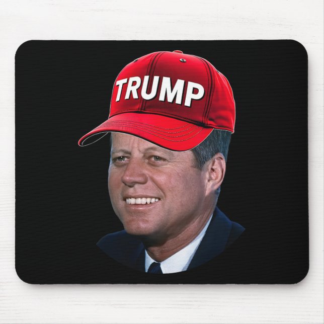 Jfk Wearing Trump Hat Funny John F Kennedy Meme Gr Musmatta (Framsidan)