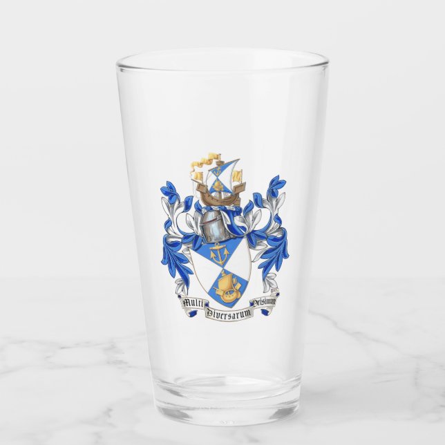 JFN 16oz Glass Tumbler Glaskopp (Framsida)