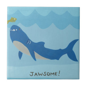 Jful Shark Kakelplatta